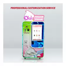 Máquina expendedora inteligente de helados - Fresco y 24 / 7